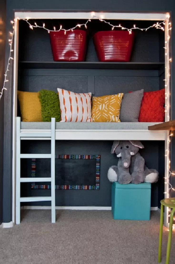 DIY Closet Fort