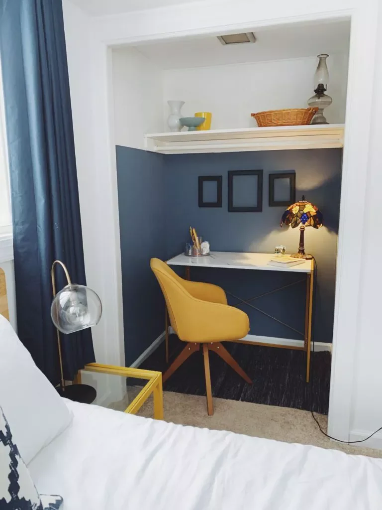 DIY Closet Office