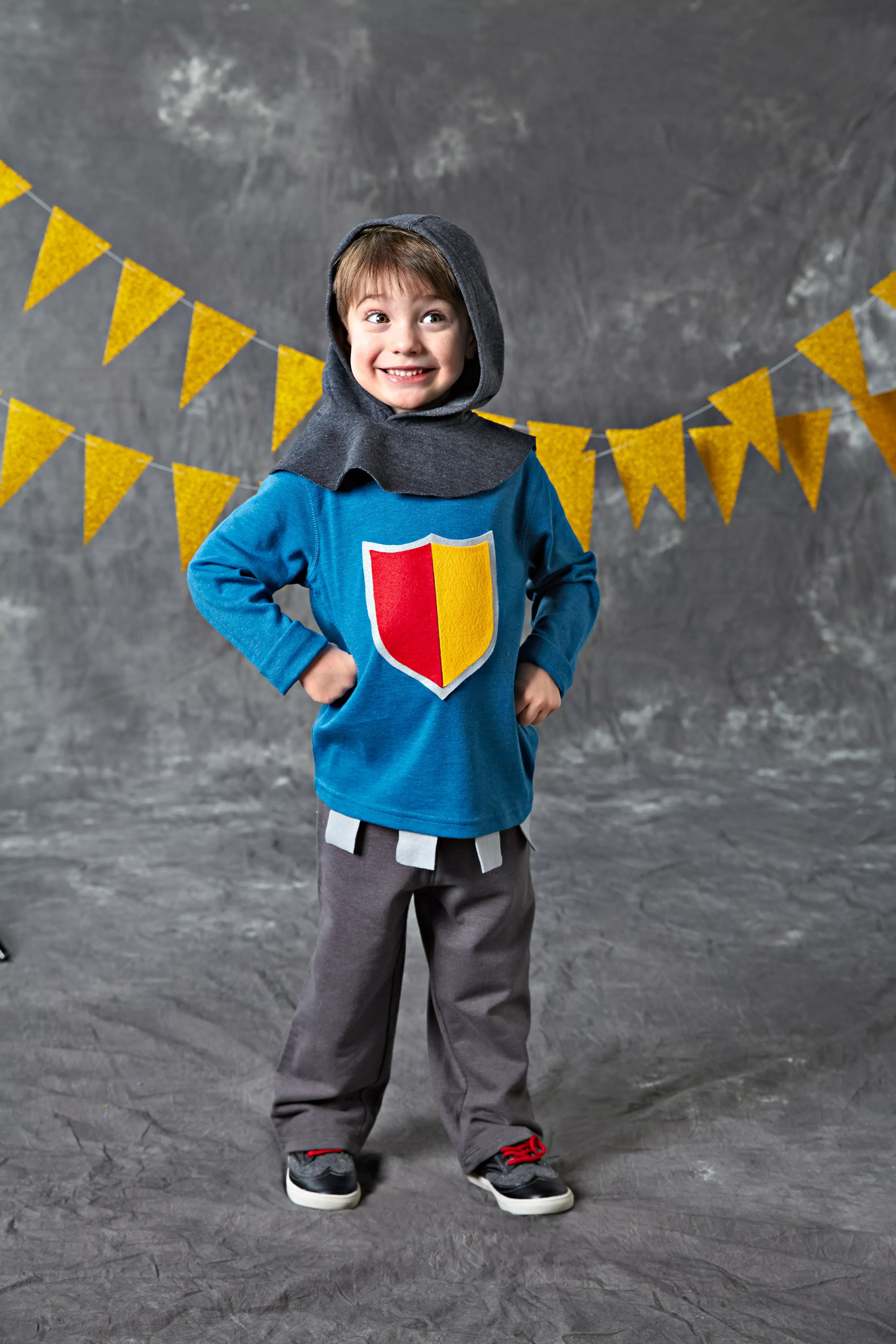 DIY Colorful Knight Costume