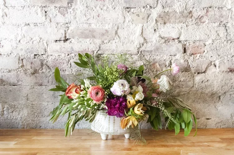 DIY Flower Centerpiece