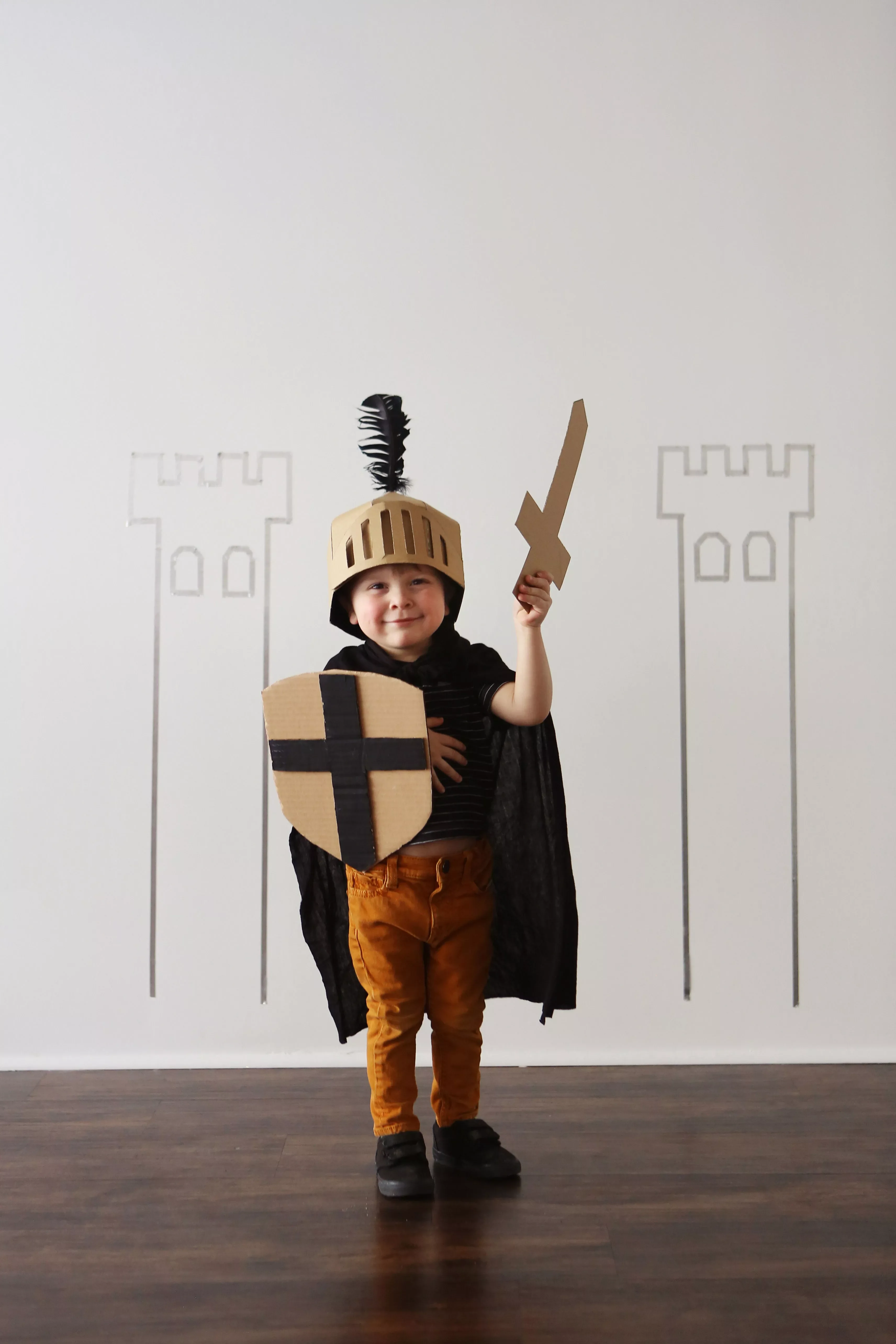 DIY Knight Costume