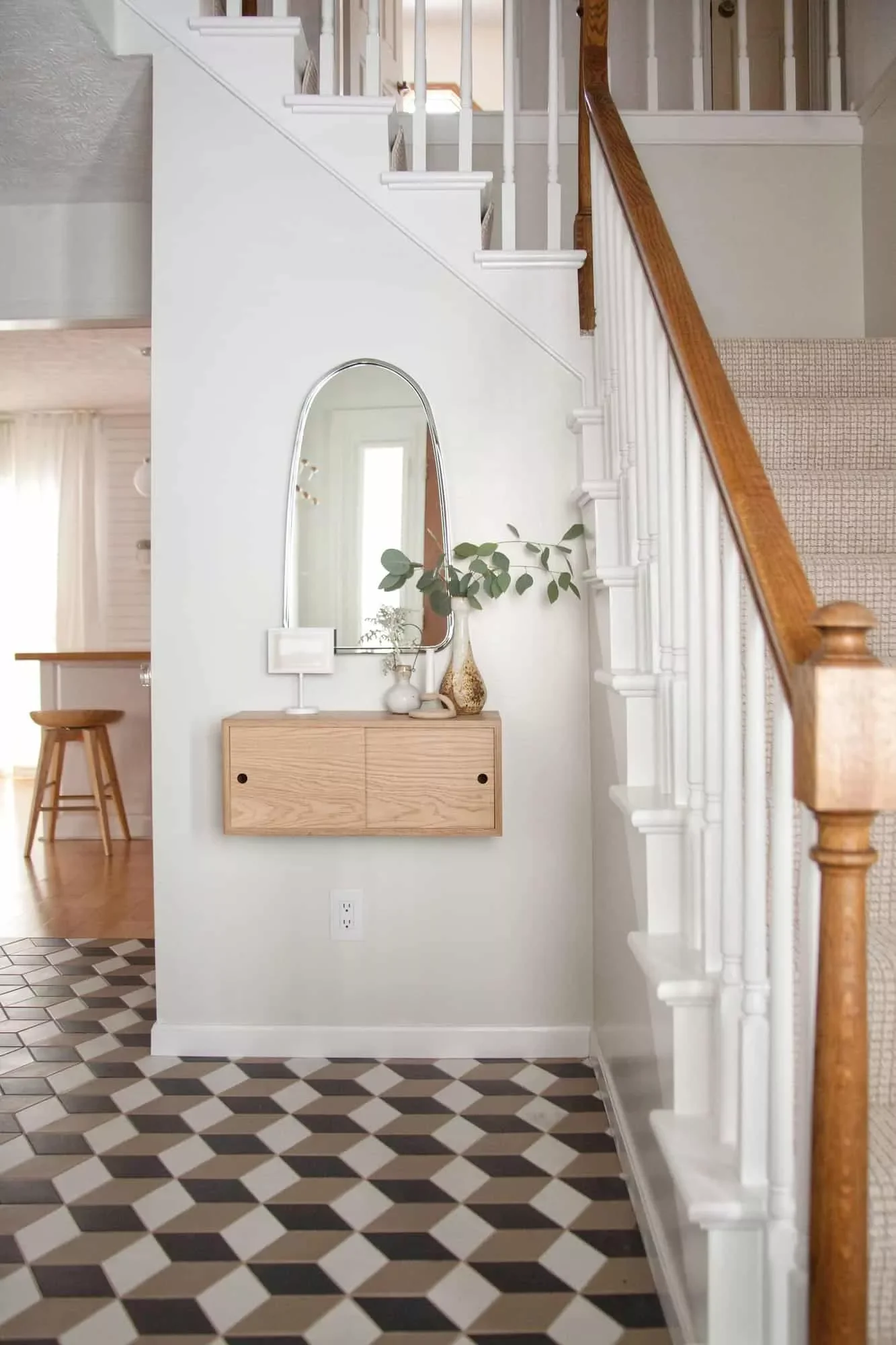 DIY Painted Stairs