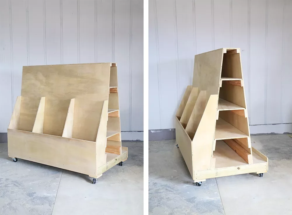 DIY Rolling Cart