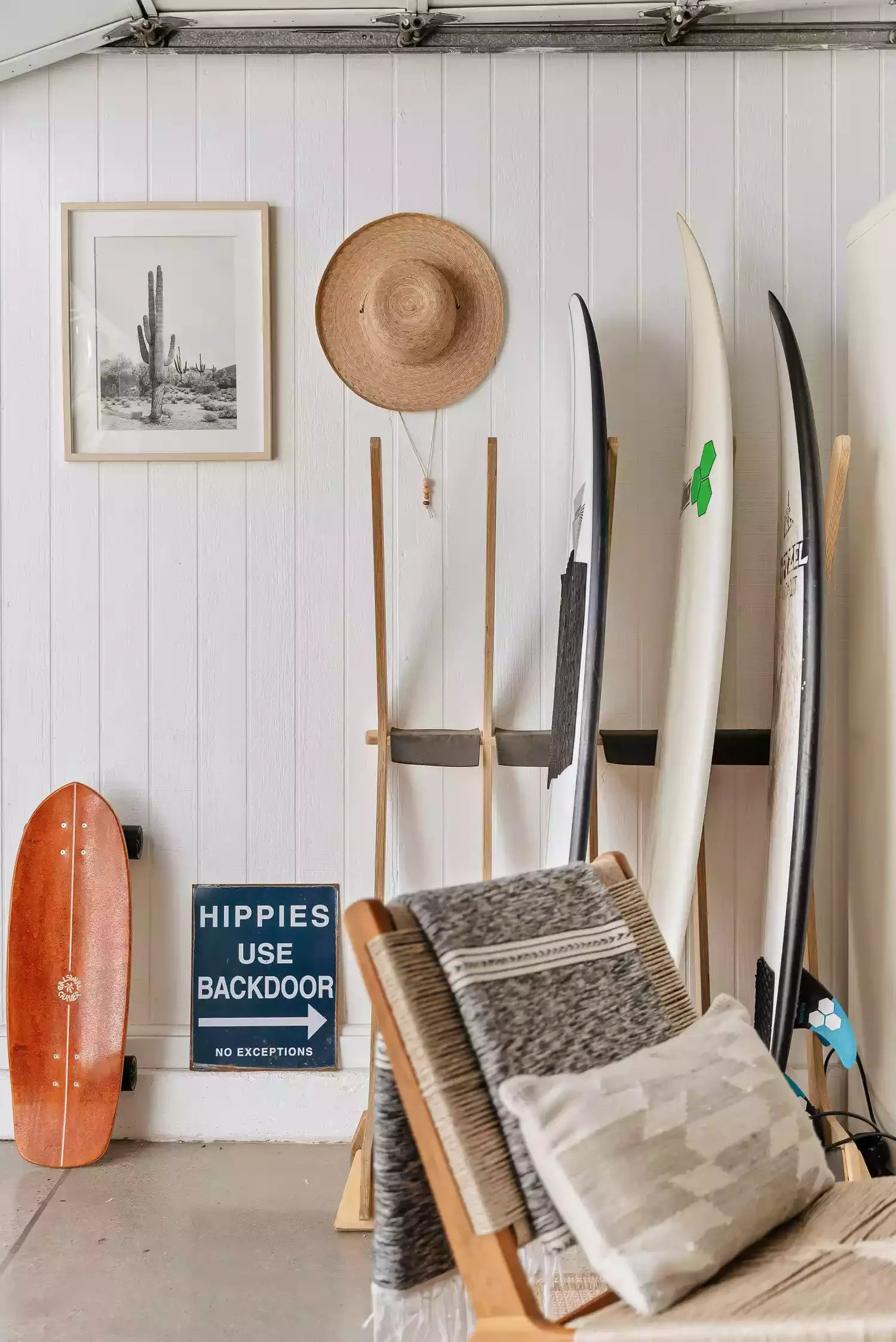 DIY Surfboard Rack