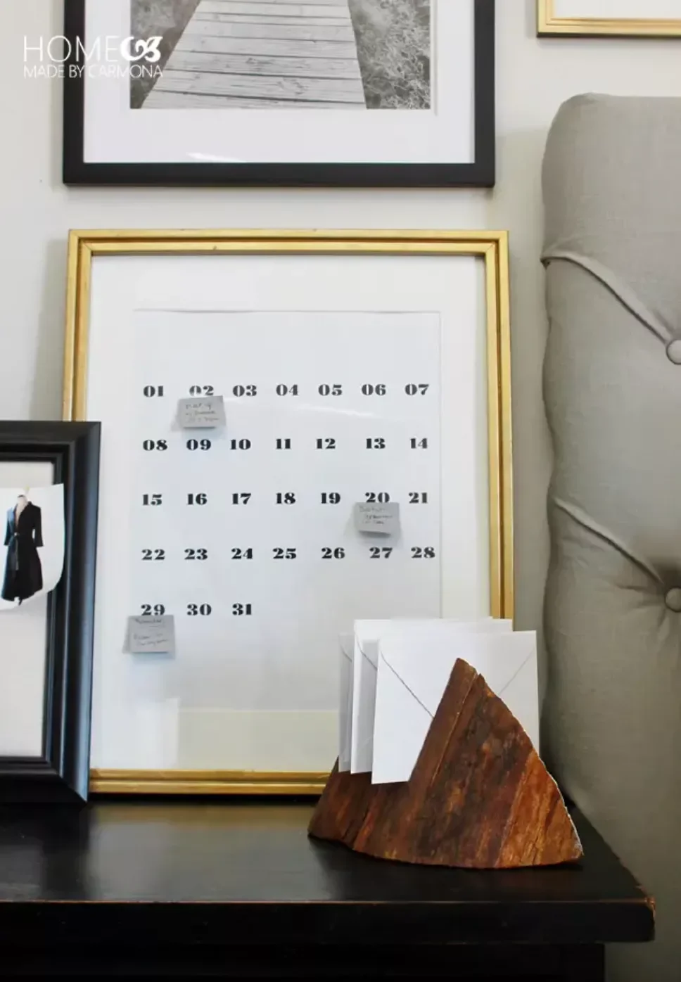 DIY Wood Cut Organizer