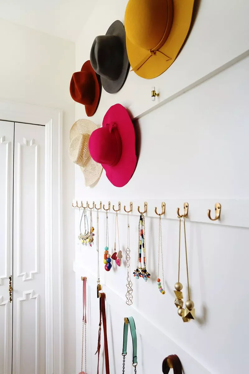 DIY a Storage Accent Wall