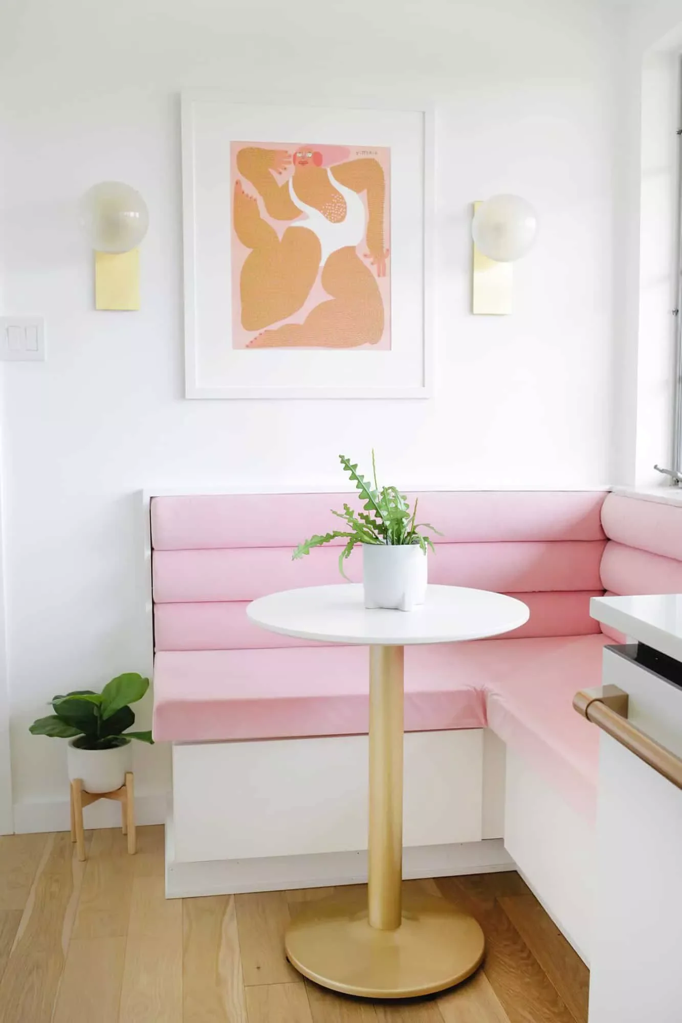 DIY an L-Shaped Banquette