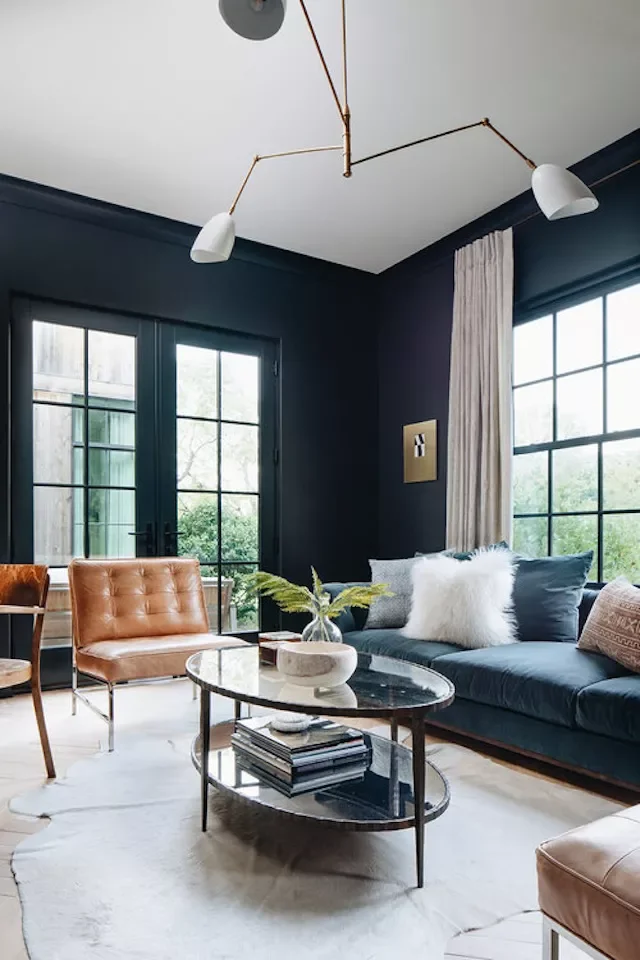 Dark Sunroom Walls