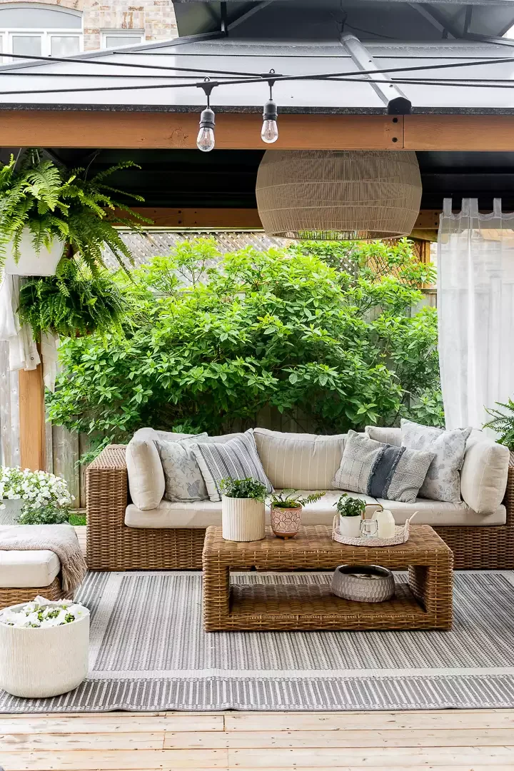 Deck-Mounted Gazebo