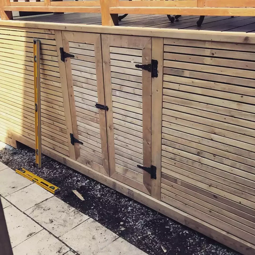 Deck Storage Compartment