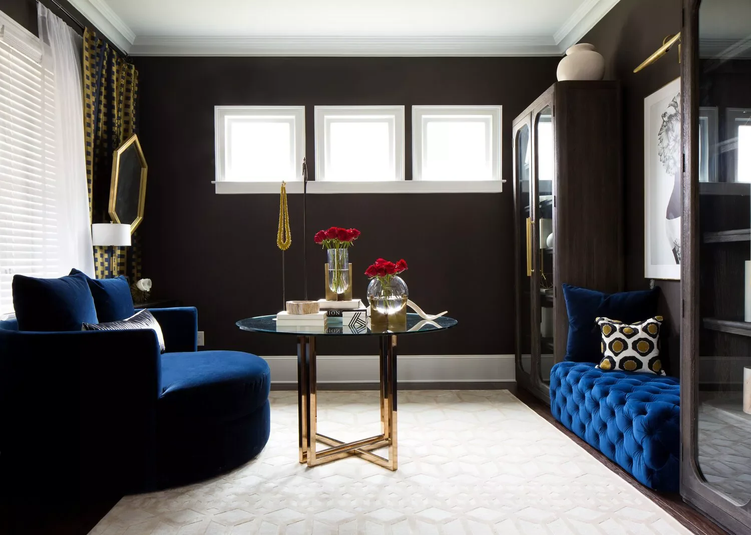 Deep Brown Walls