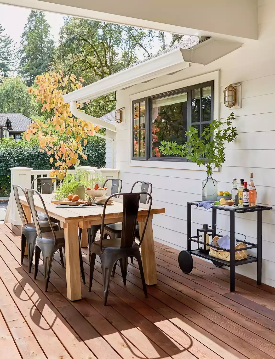 Dining Deck Bar Cart