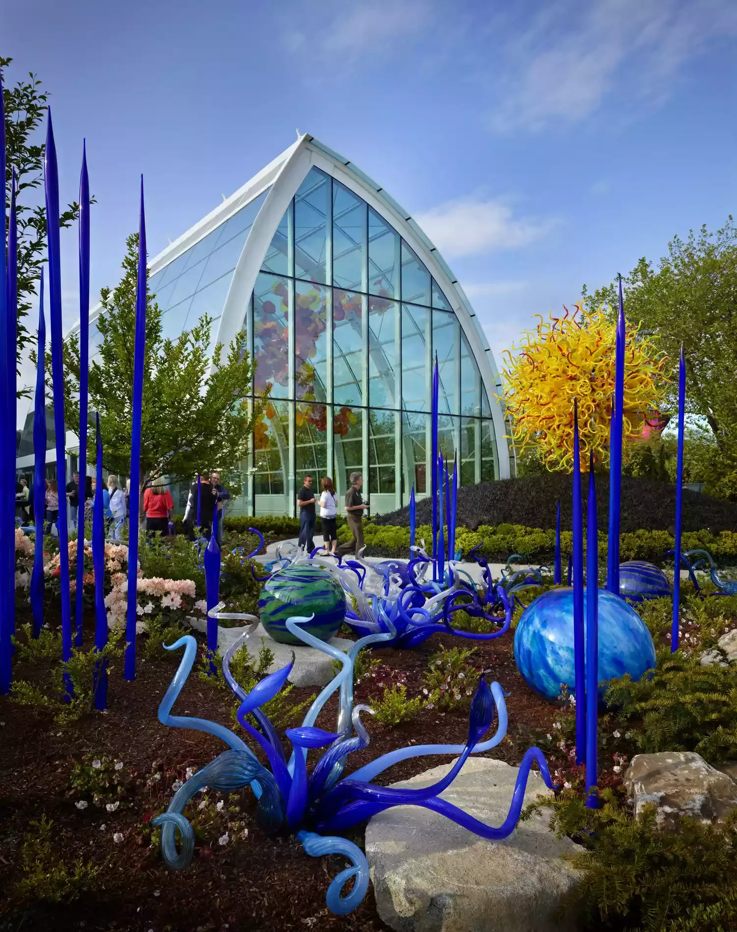 Disperse Glass Sculptures