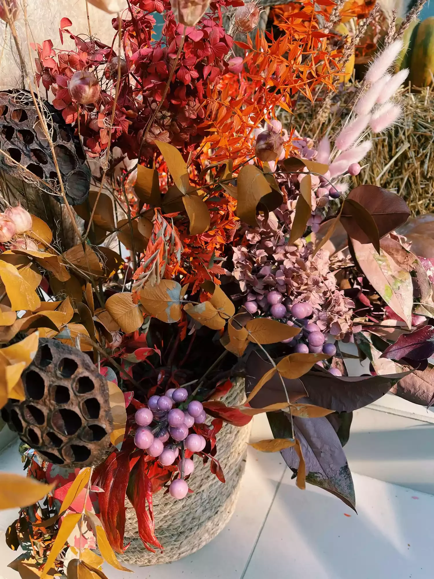 Display Dried Flowers