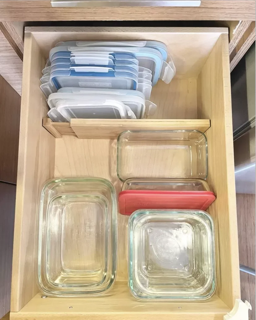 Divide Drawers Horizontally
