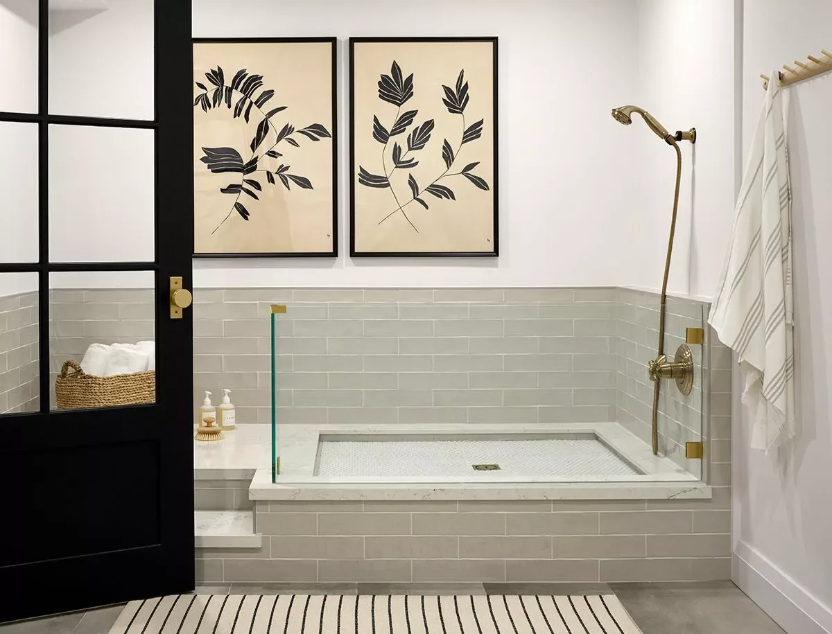 Dog Shower Wall Decor