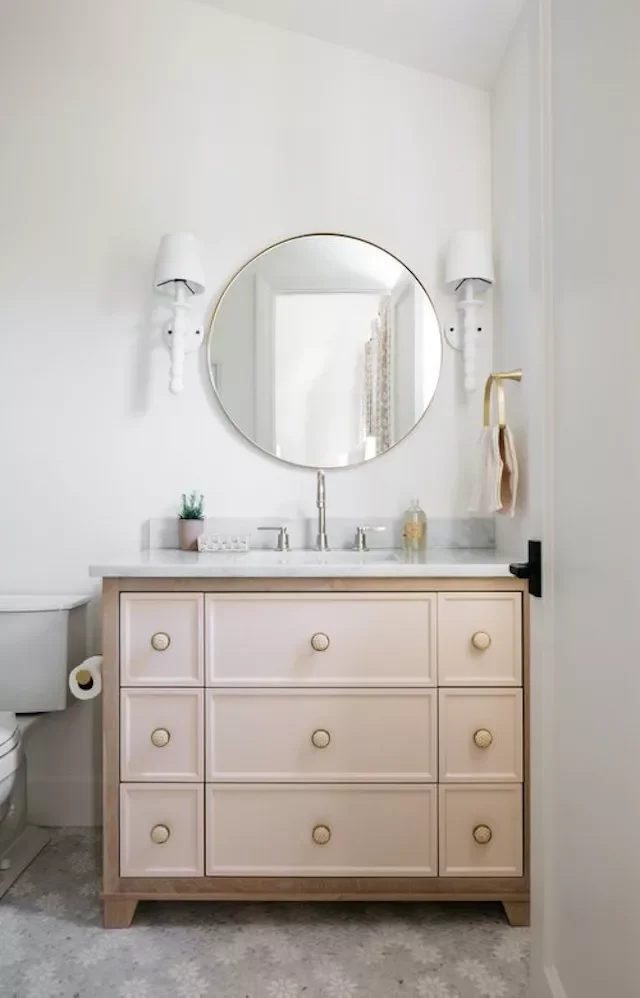 Dusty Pink Vanity