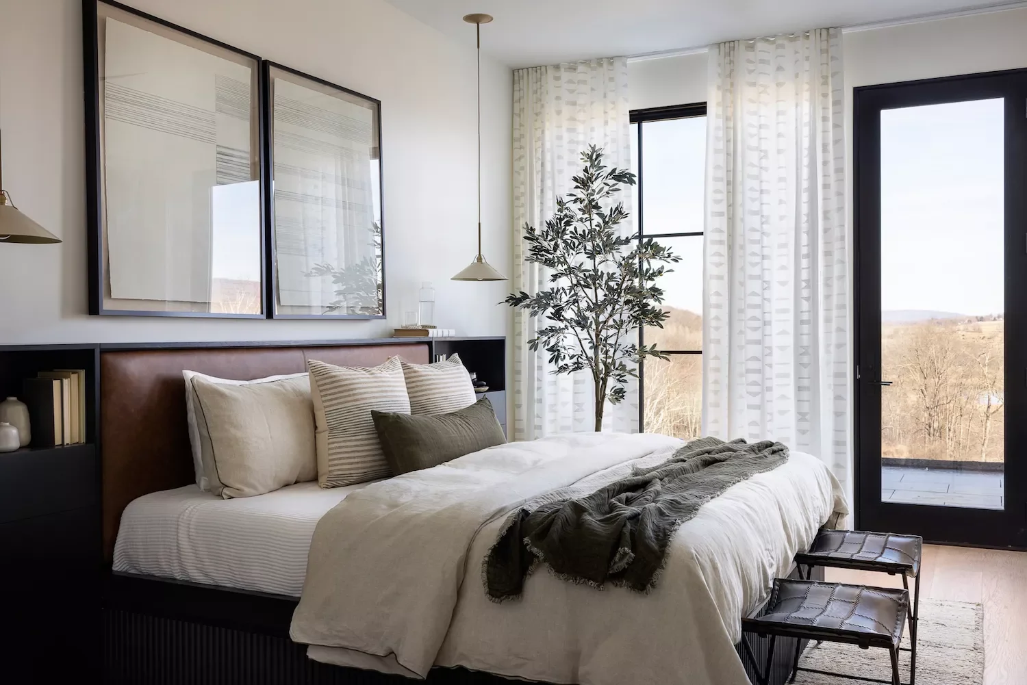 Earthy Neutral Bedroom