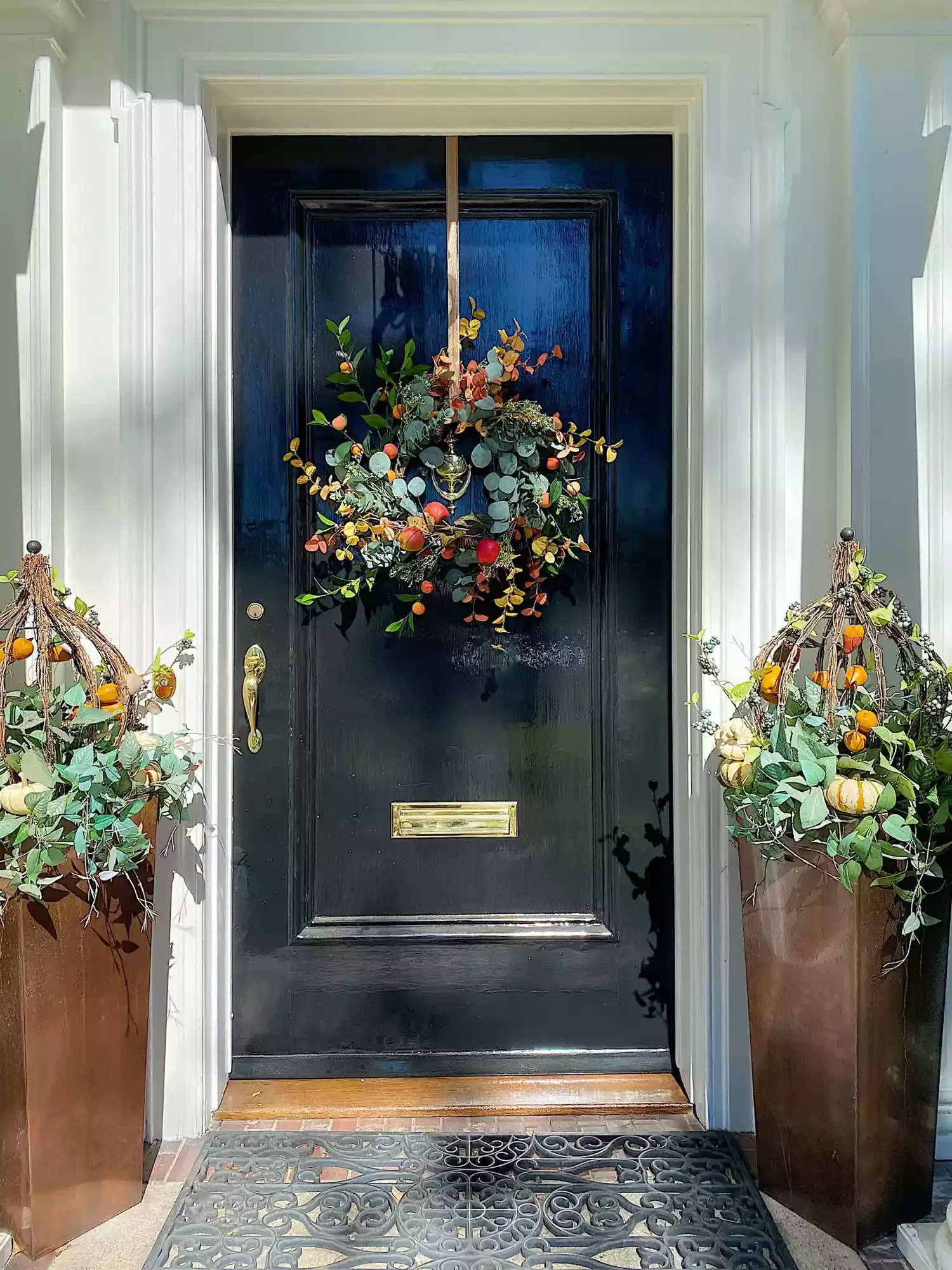 Easy Eucalyptus Fall Wreath