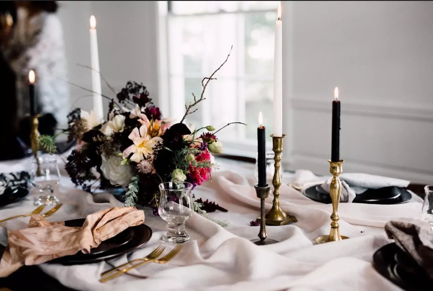 Embrace Dark Florals