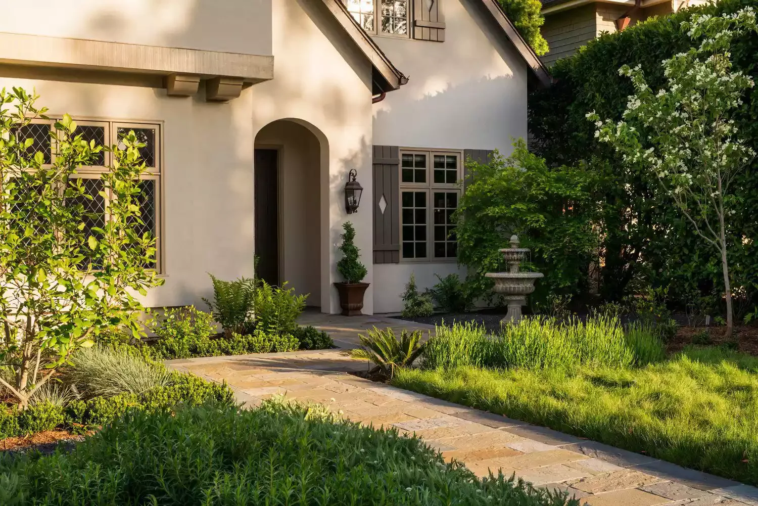 European-Style Walkway