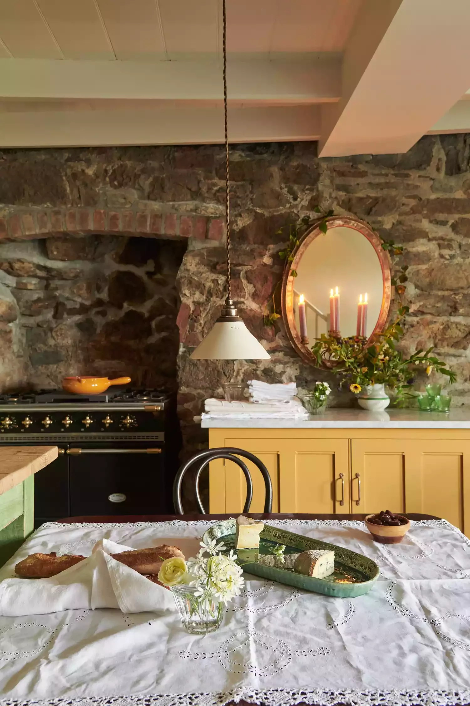 Expose Stone Walls