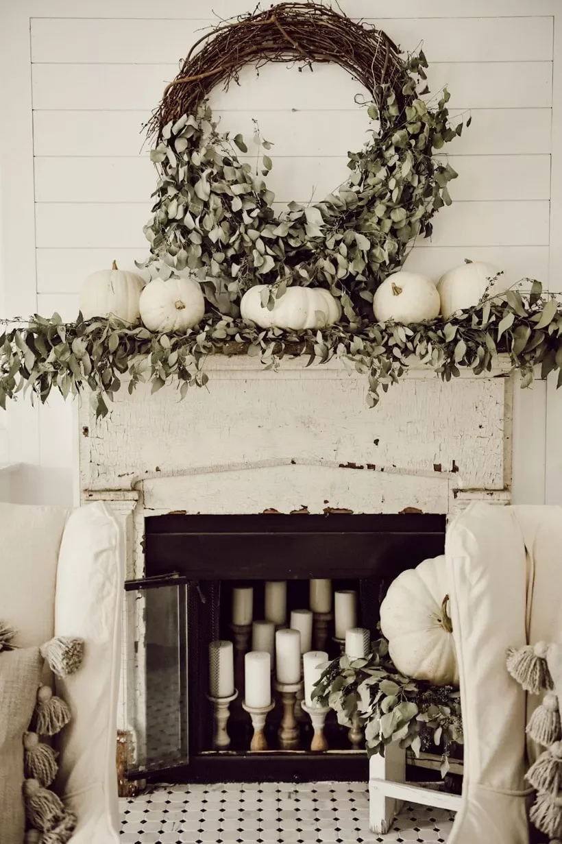 Fall Wreath and Garland