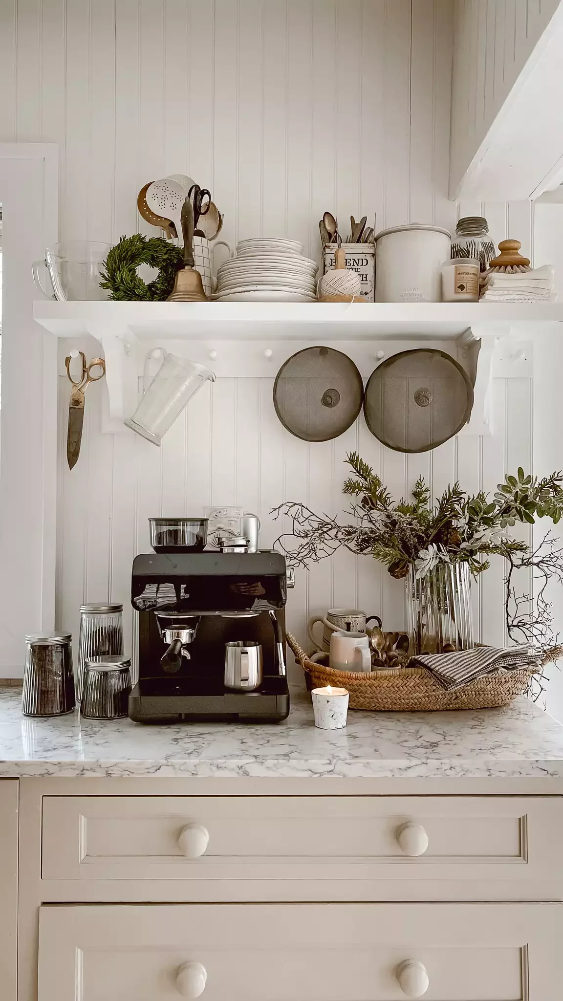 Farmhouse Coffee Station