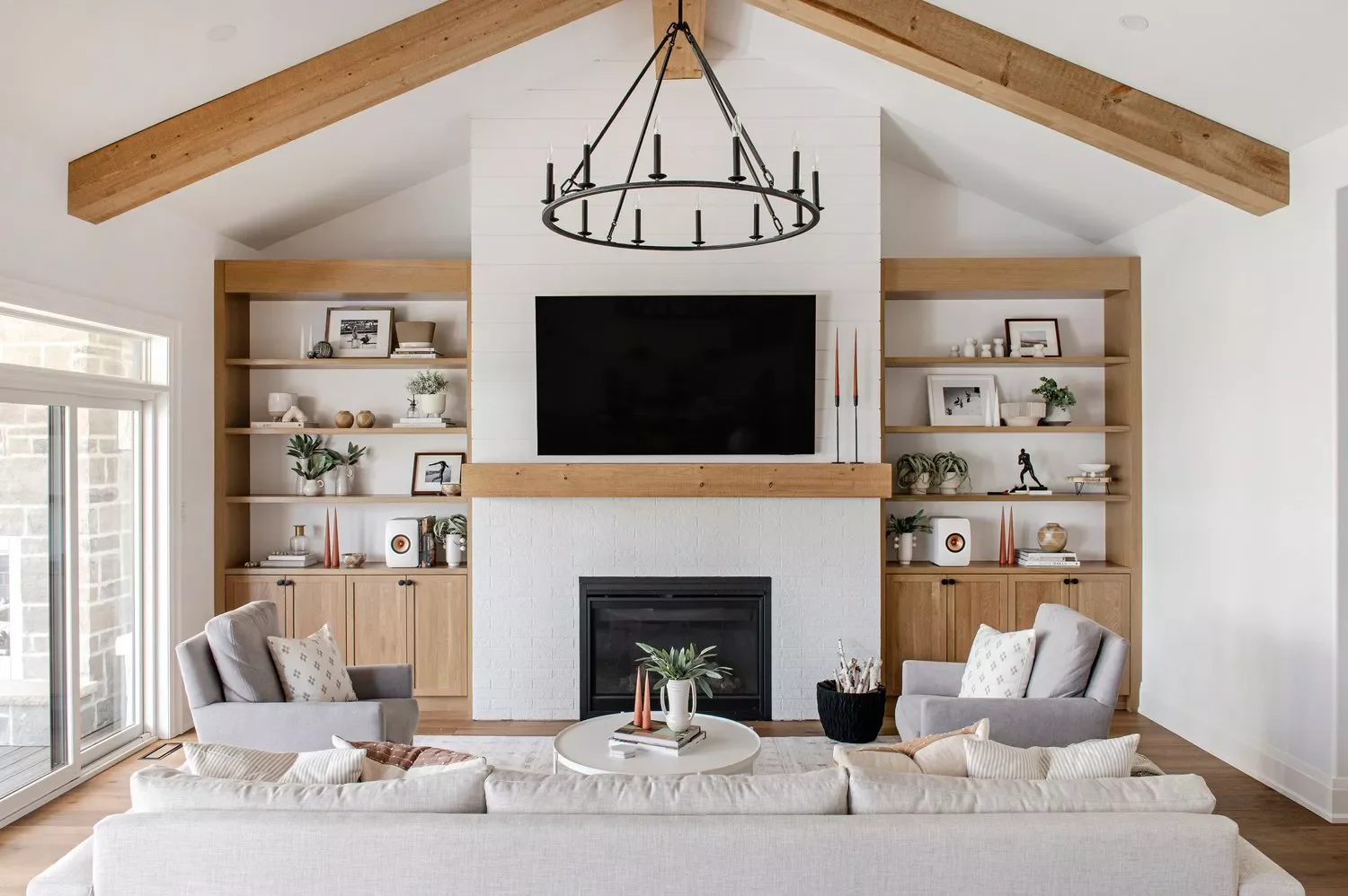 Farmhouse TV Wall