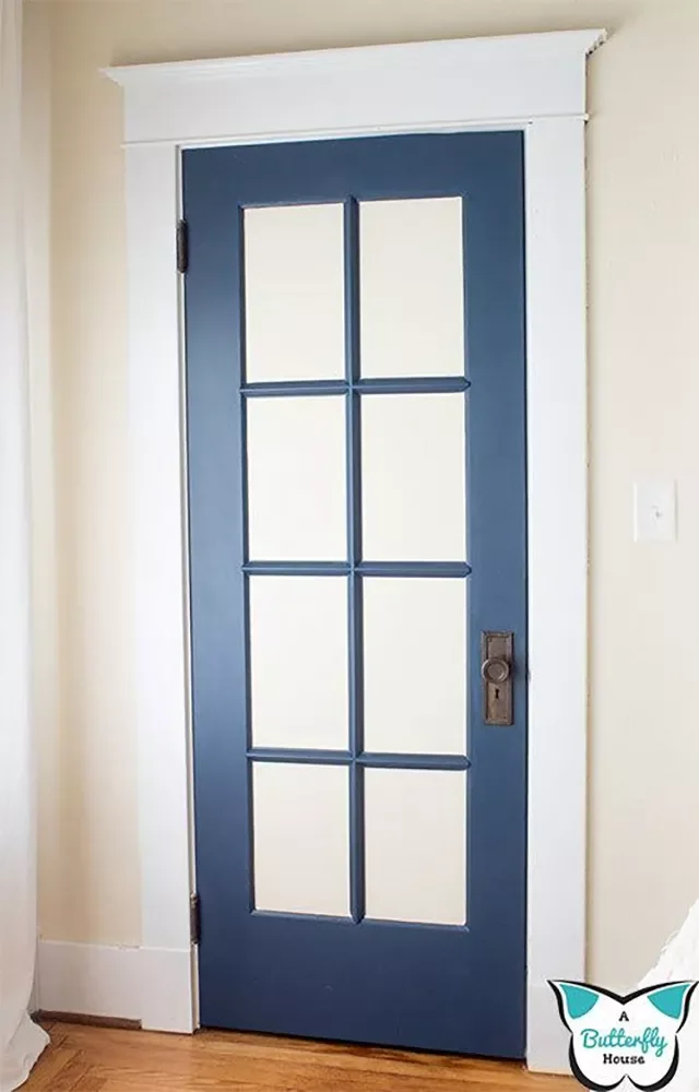 Faux French Closet Doors