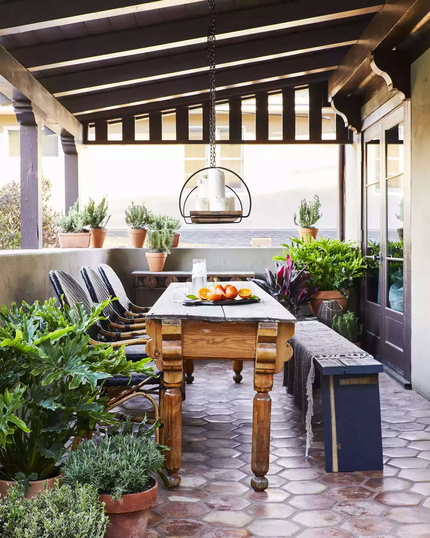 Fill Your Dining Area With Greenery