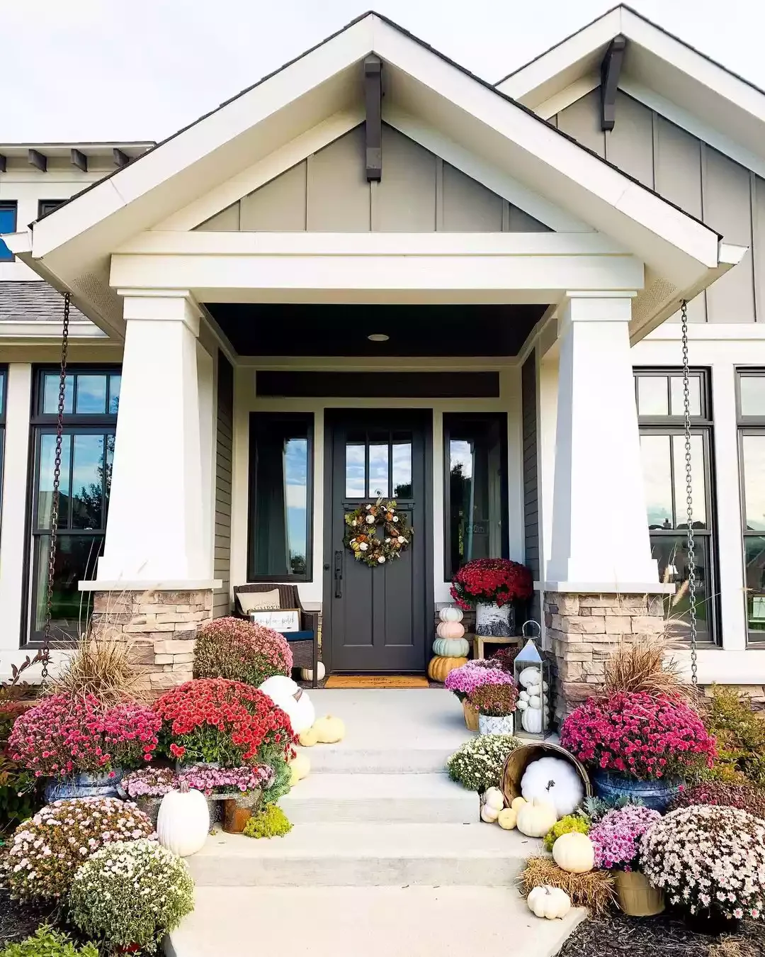 Find Creative Ways to Display Mini Pumpkins
