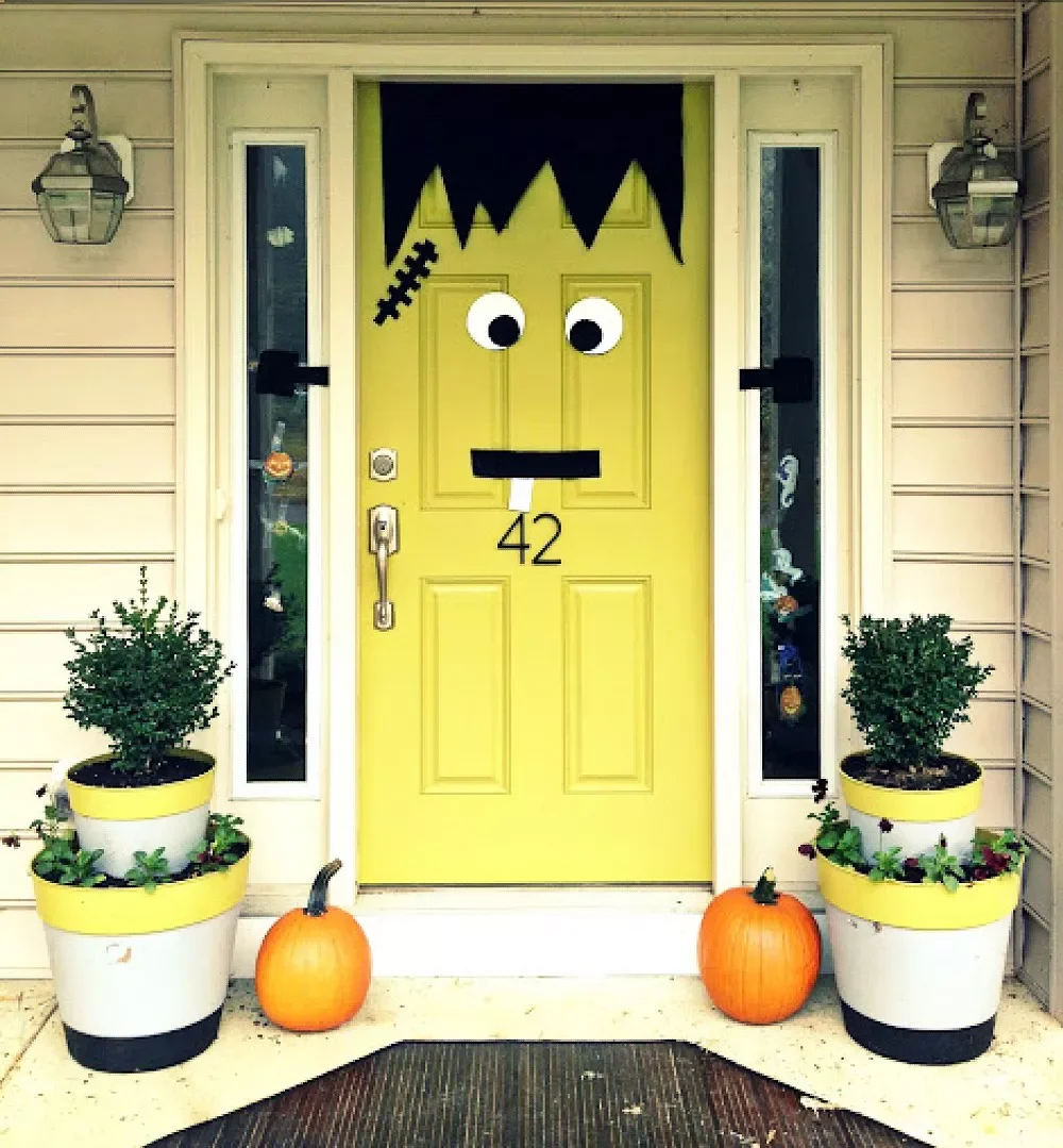 Frankenstein Front Door