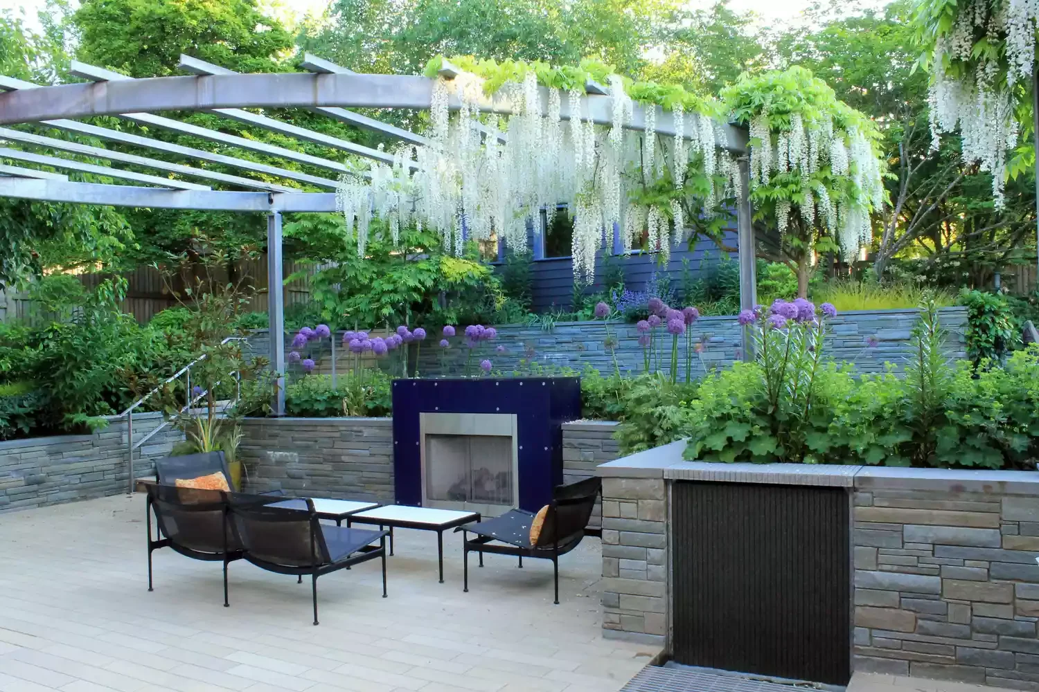 Garden Fireplace