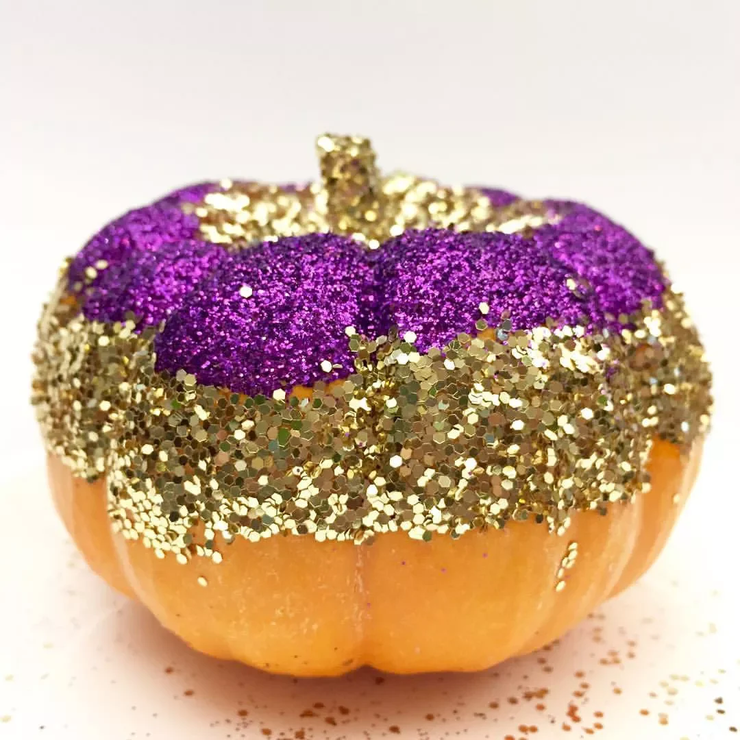 Glitter Pumpkins