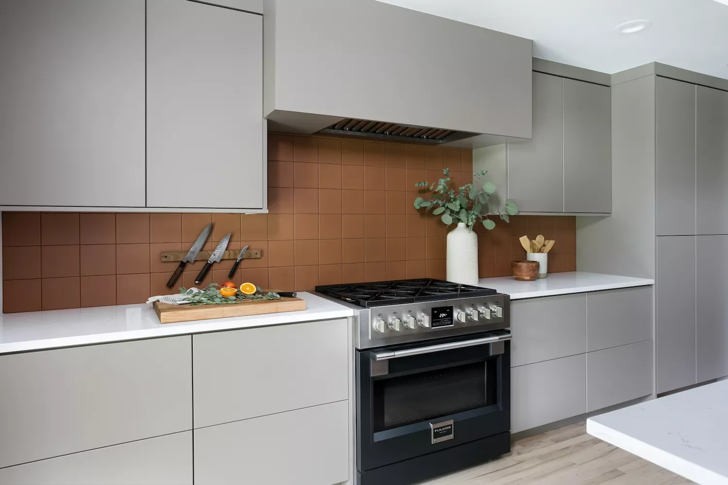 Gray Wood Kitchen Floors