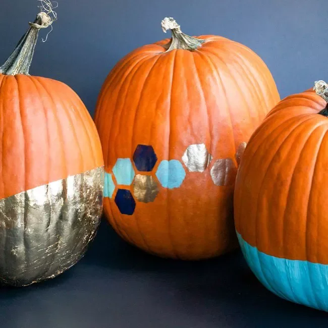 Half-Painted Pumpkins