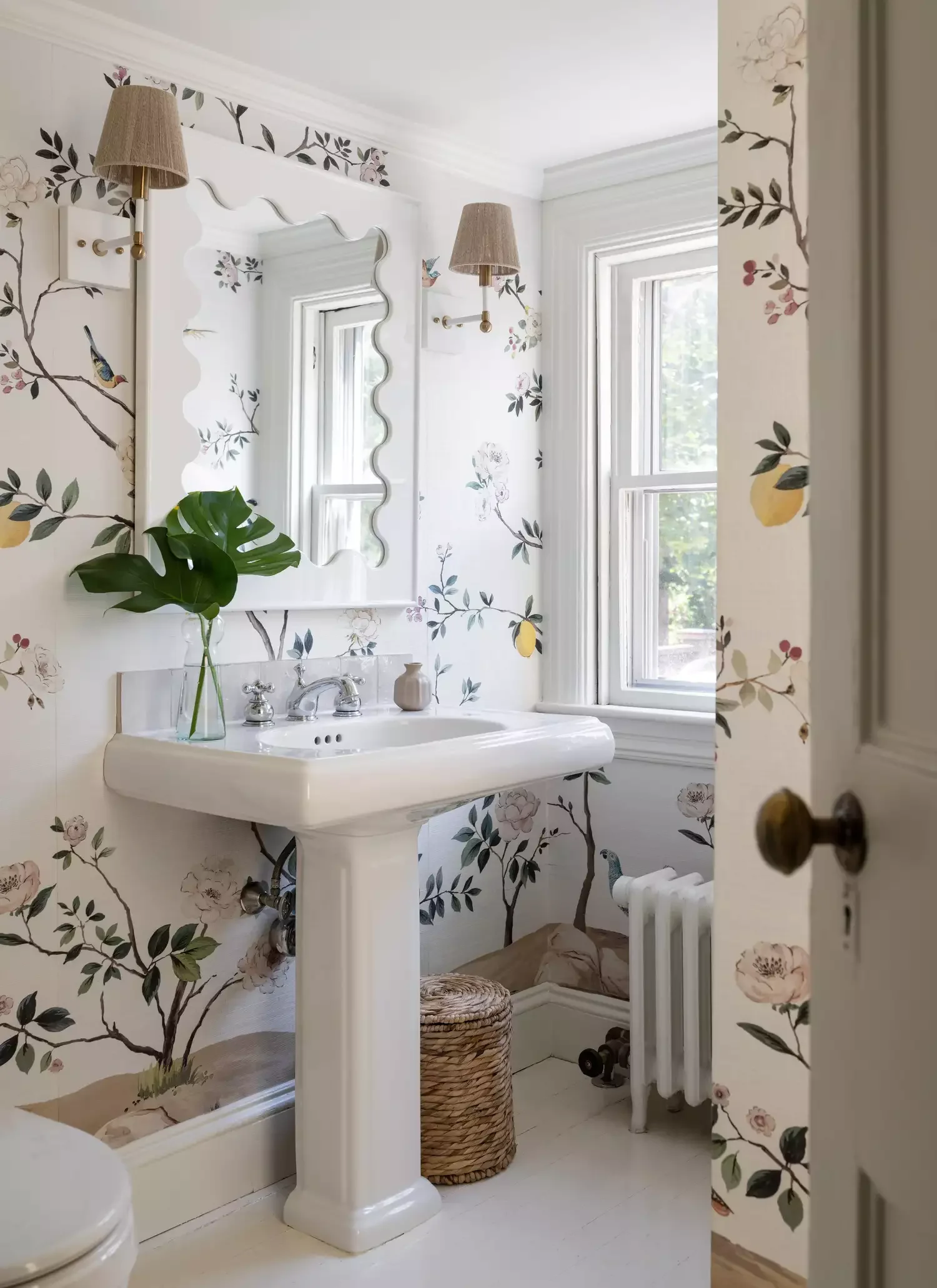 Hand-Painted Wallpaper