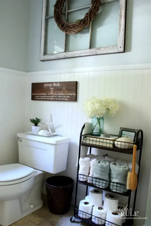 Hang It Up In the Bathroom