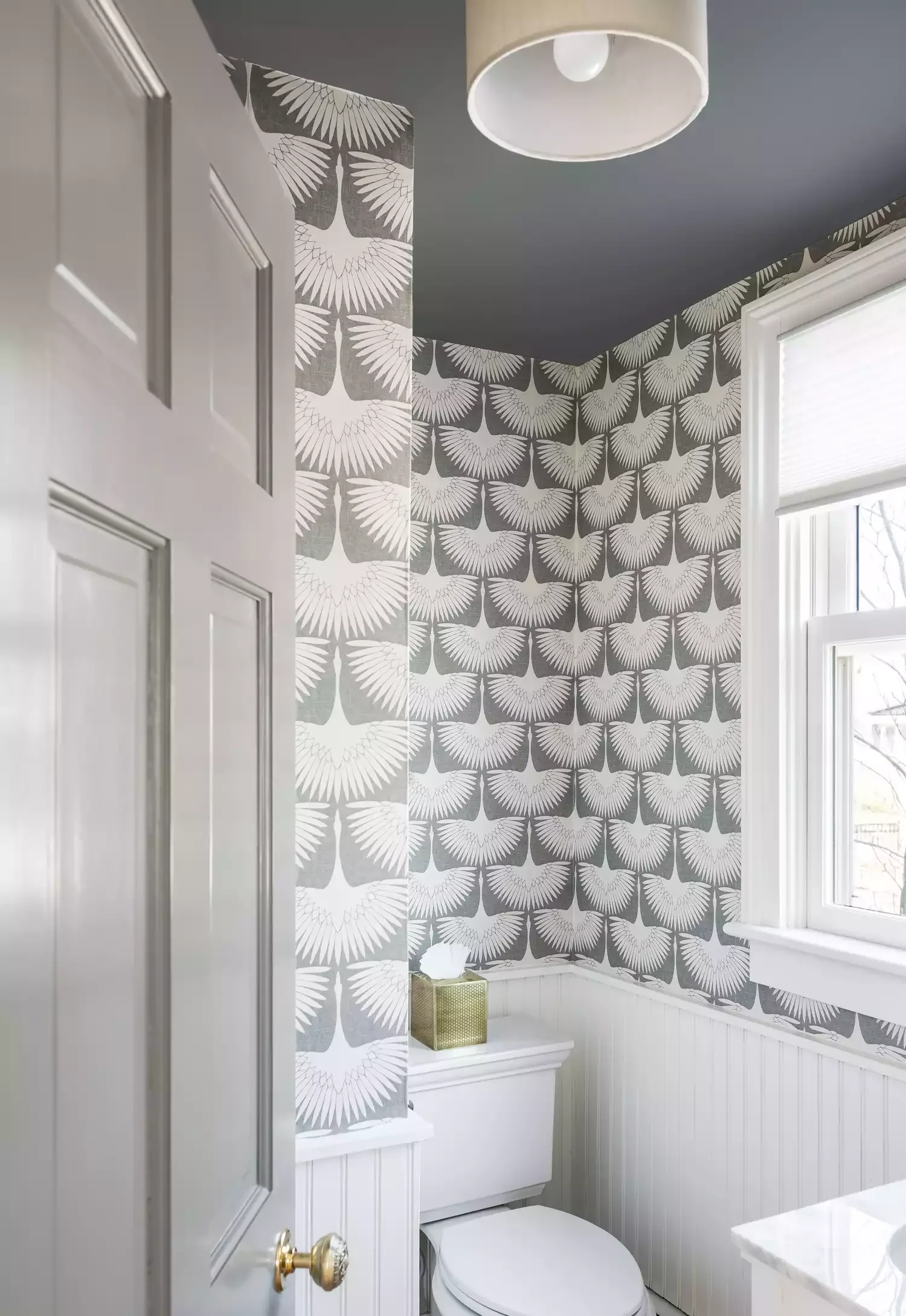 Hang Patterned Wallpaper