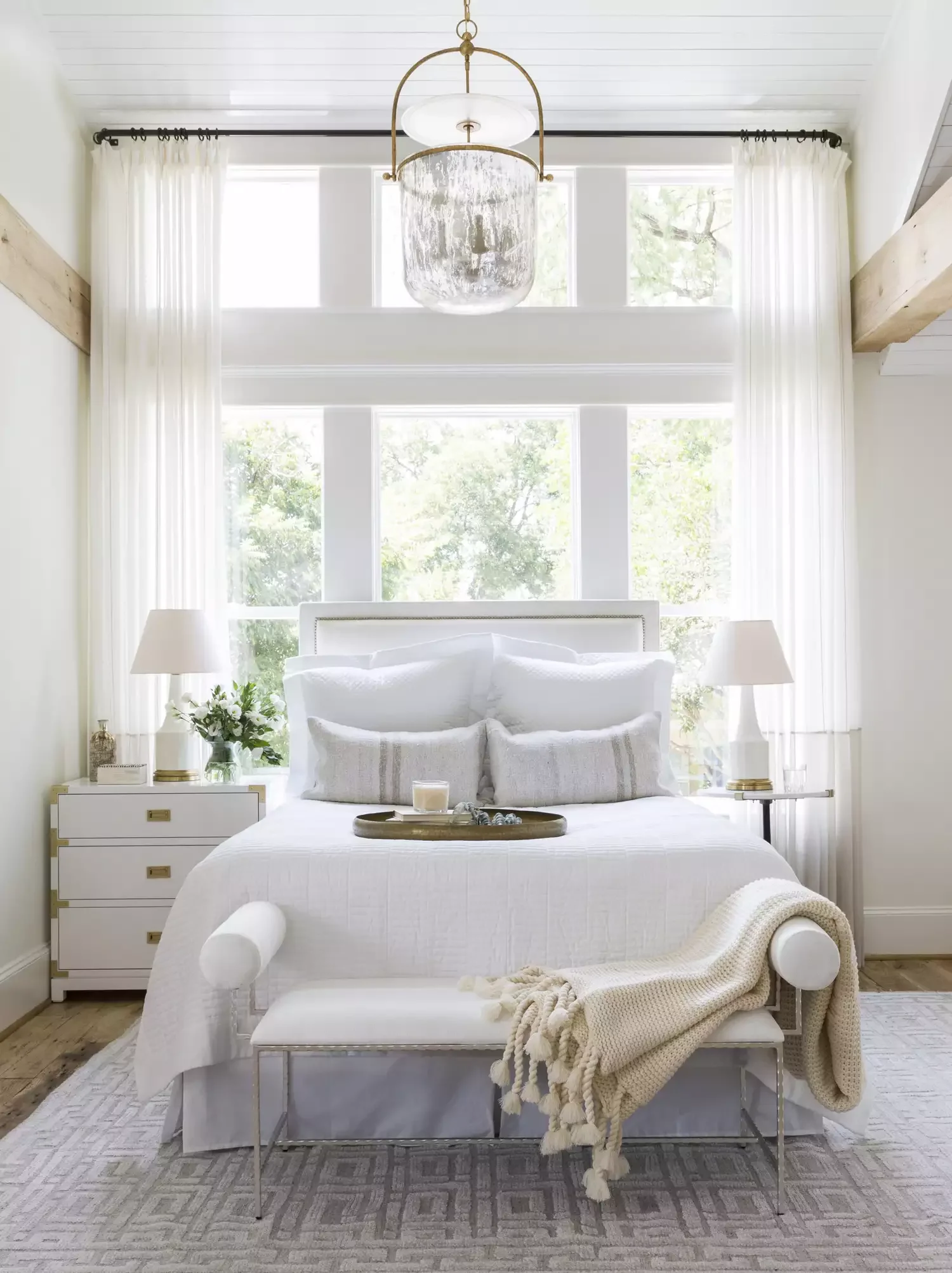 Hang Sheer Curtains