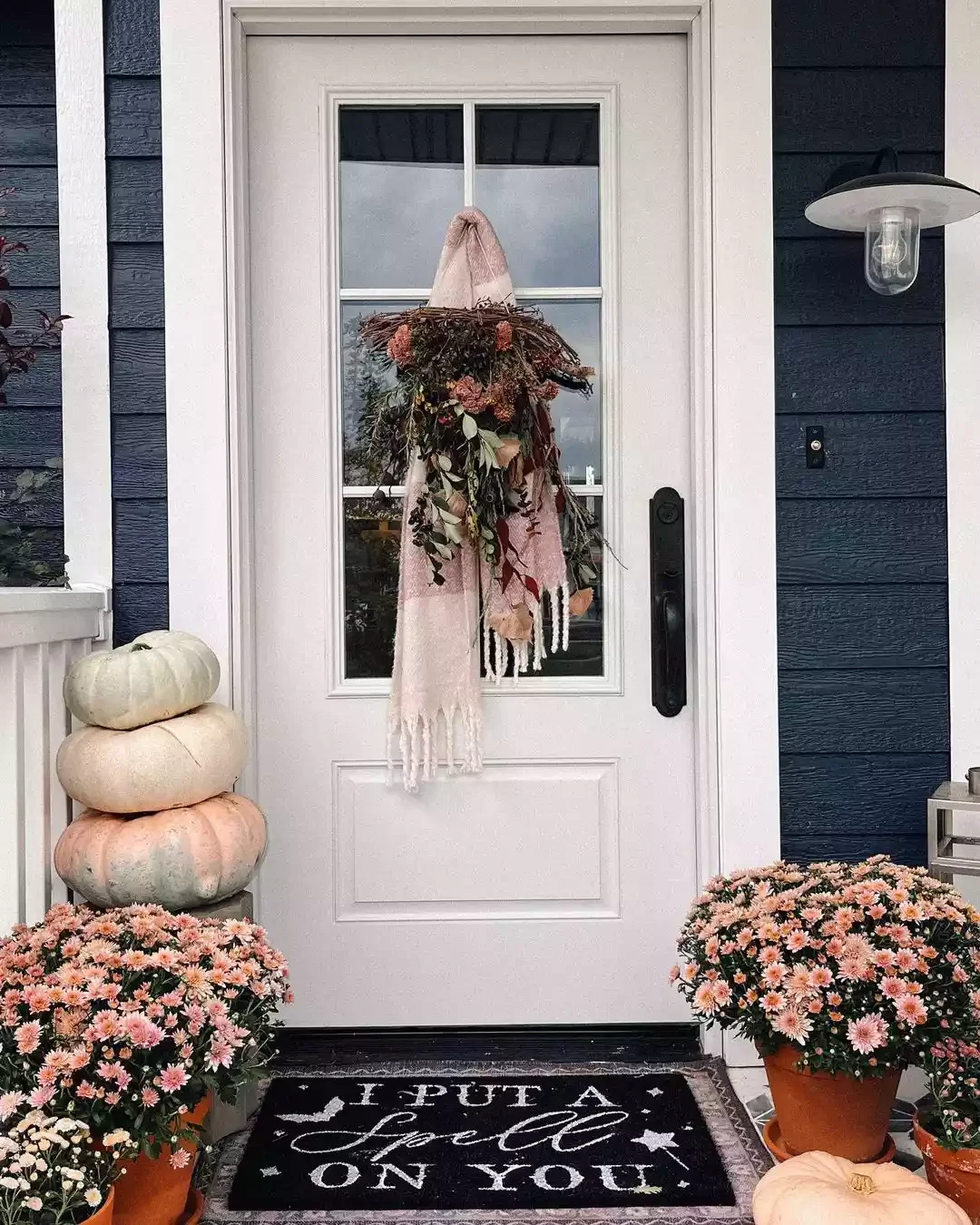 Hang a Fall Scarf