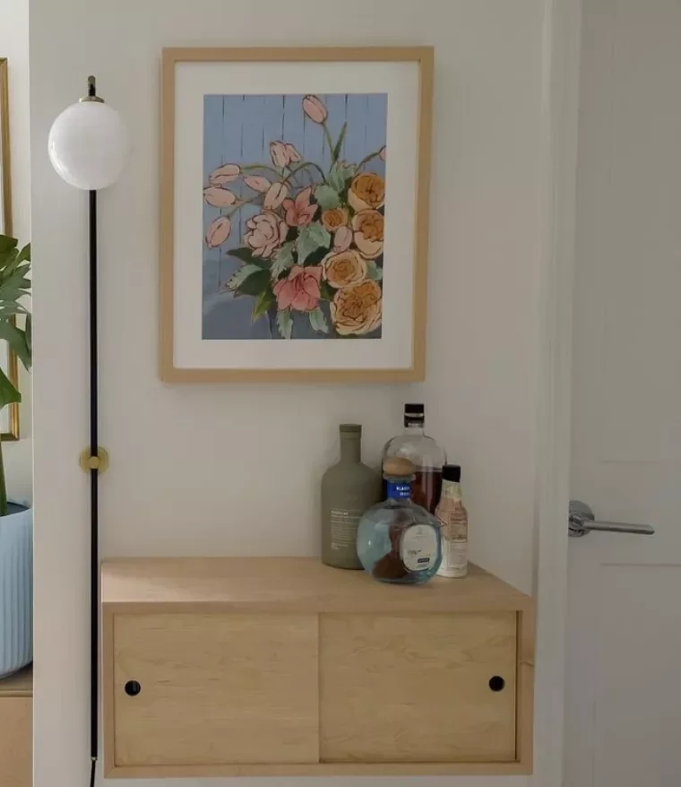 Hang a Floating Cabinet