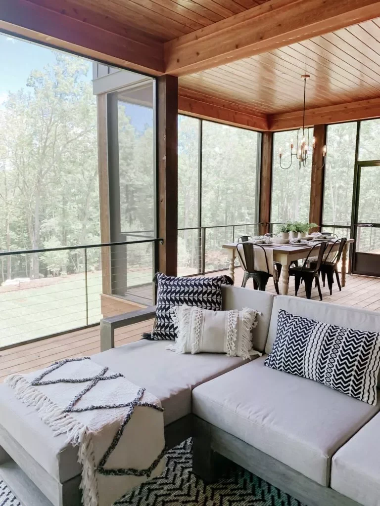 Hang a Porch Chandelier