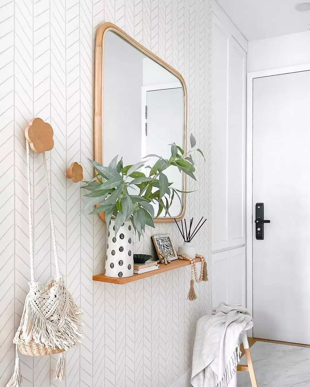 Hang an Entryway Shelf