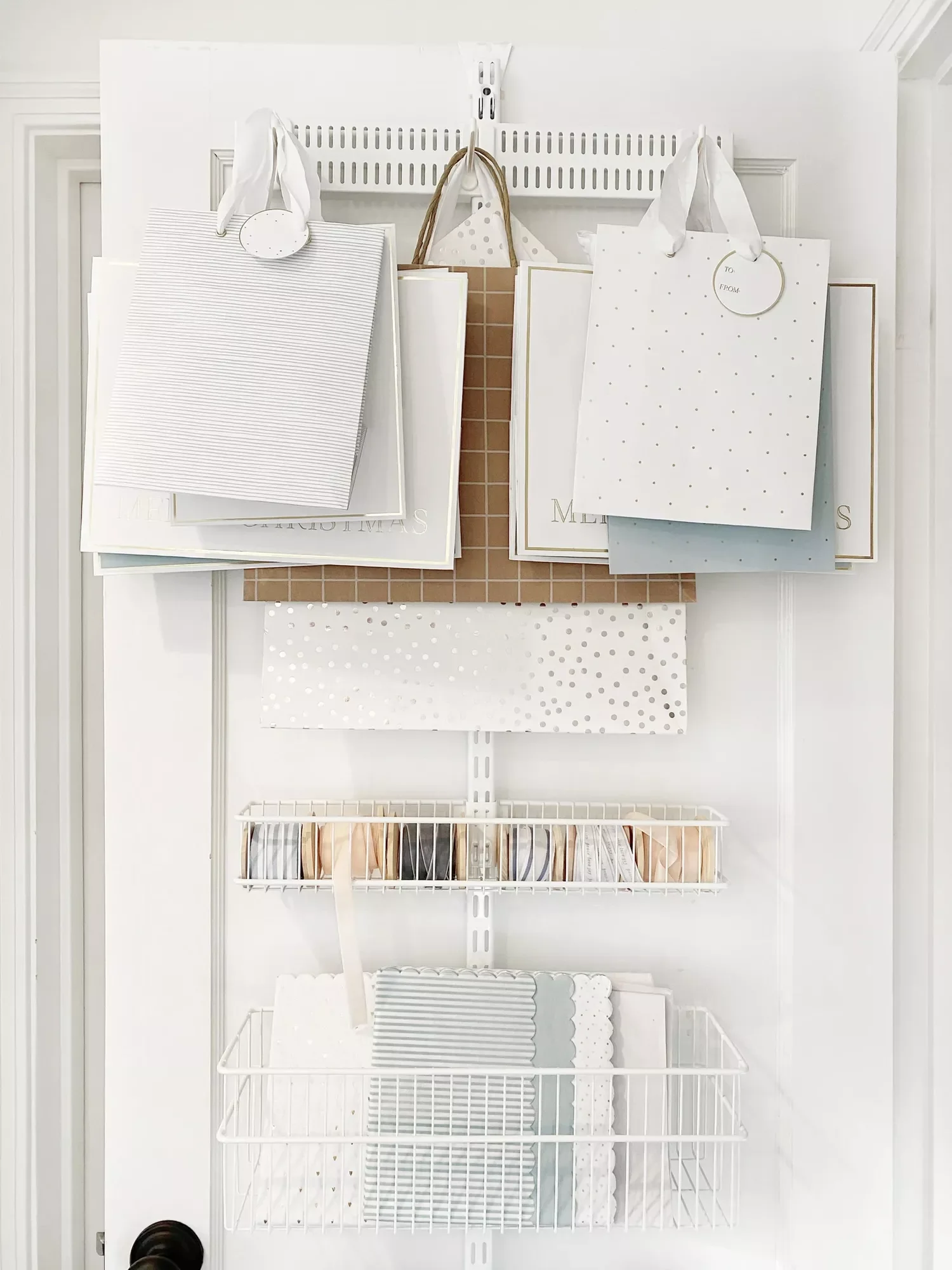 Hang an Over-the-Door Rack