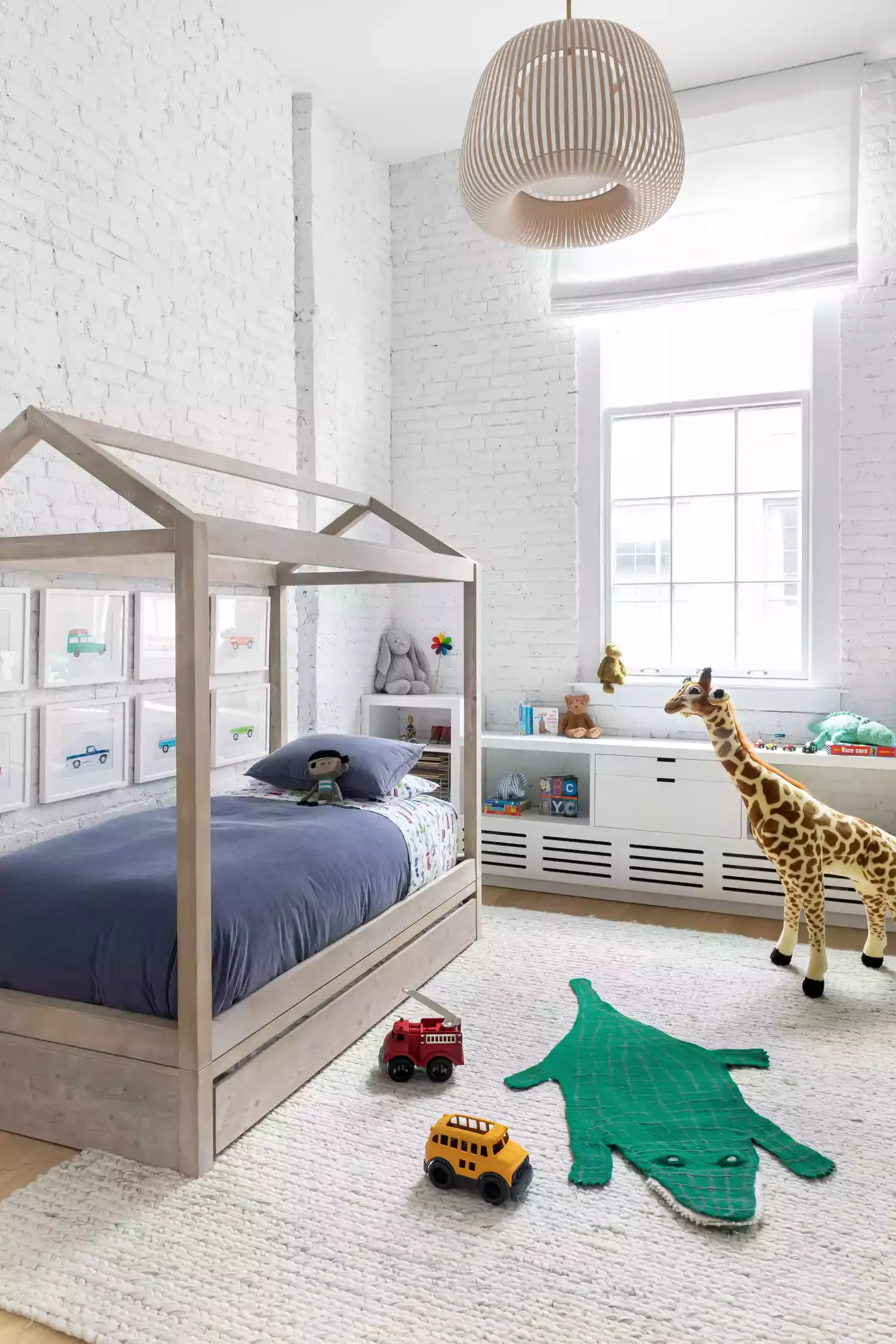 House-Shaped Canopy Bed