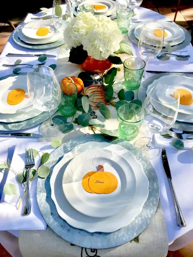 Hydrangea Pumpkins