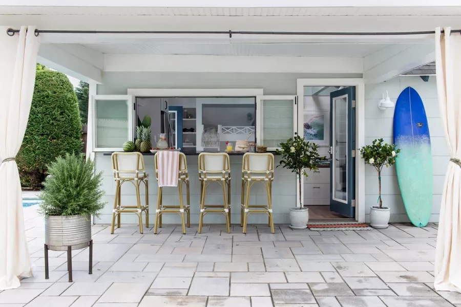 Indoor-Outdoor Kitchen
