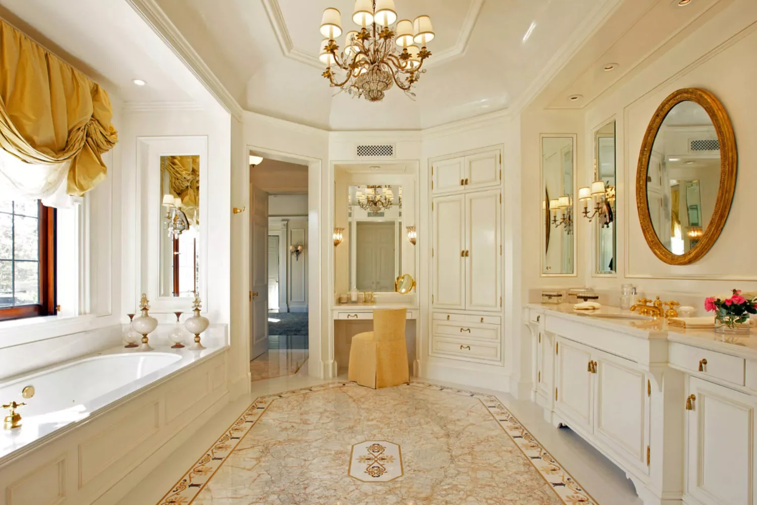 Inlaid Tile Rug
